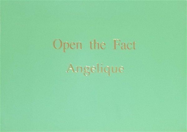 Angelique - Open the Fact Green Box