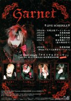Garnet flyer for Kyoudou Yuugi Keikaku (Cancelled)