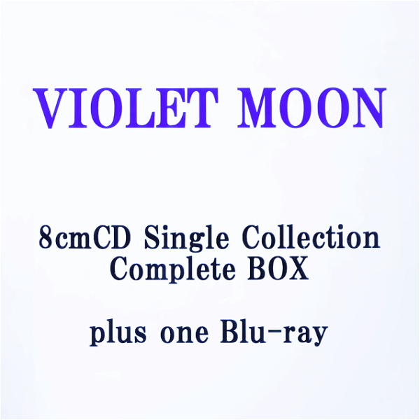 VIOLET MOON - 8cmCD Single Collection Complete BOX plus one Blu-ray Shokai Genteiban
