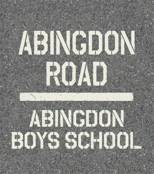 abingdon boys school - ABINGDON ROAD Limited Edition