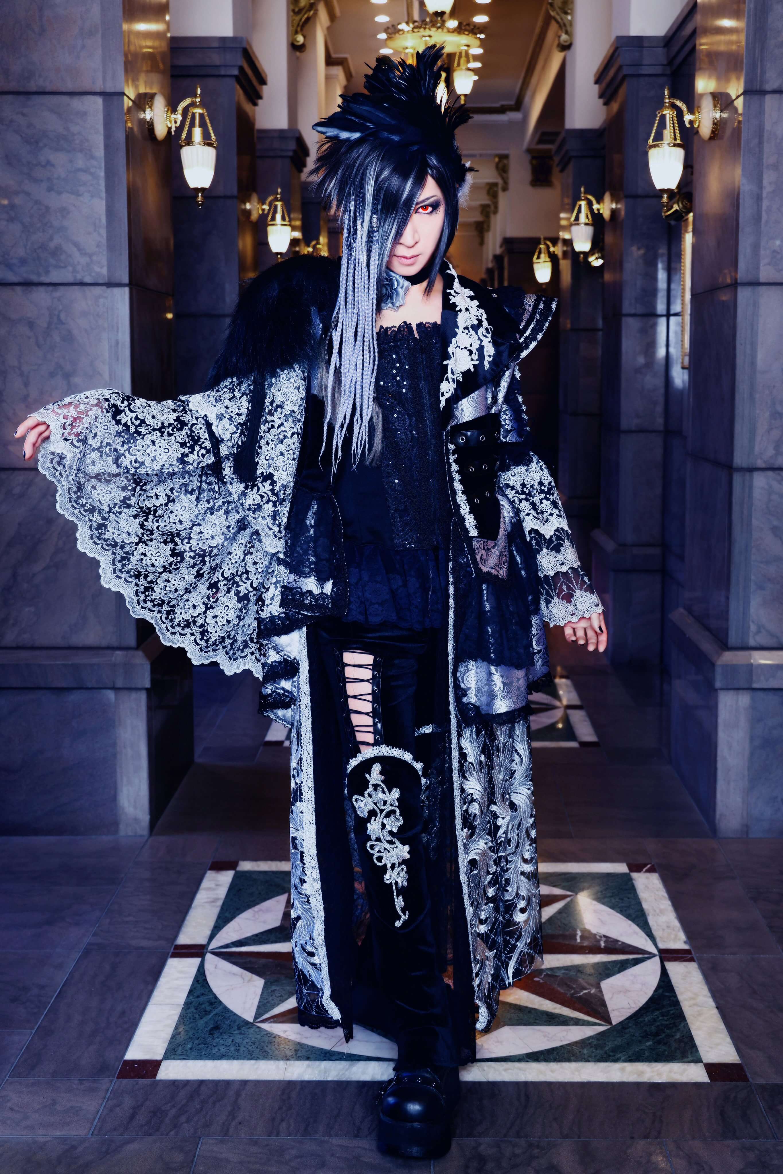 D V. ASAGI (#385) solo photo for Kekkai Tsuujouban | vkgy (ブイケージ)