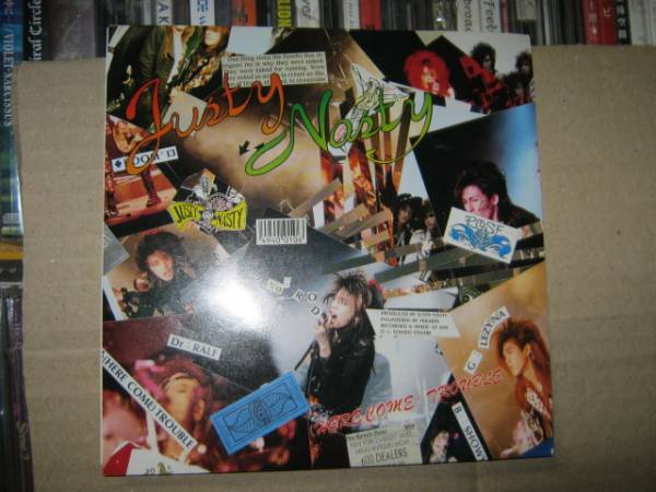 JUSTY NASTY - (HERE COME) TROUBLE / ROOM#13 Reissue