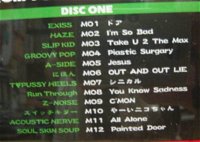 Disc 1 tracklist