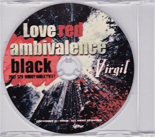 Virgil - Love red ambivalence black