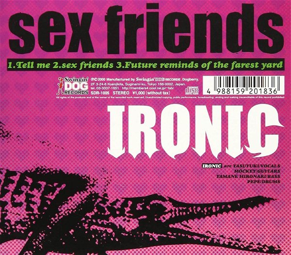 IRONIC - sex friends