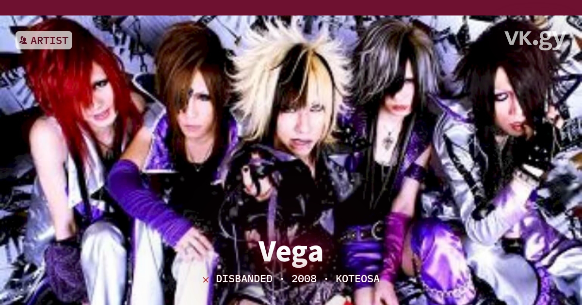 Vega profile | Vegaプロフィール | vkgy (ブイケージ)